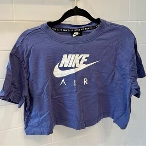 Nike Air Indigo Crop Top